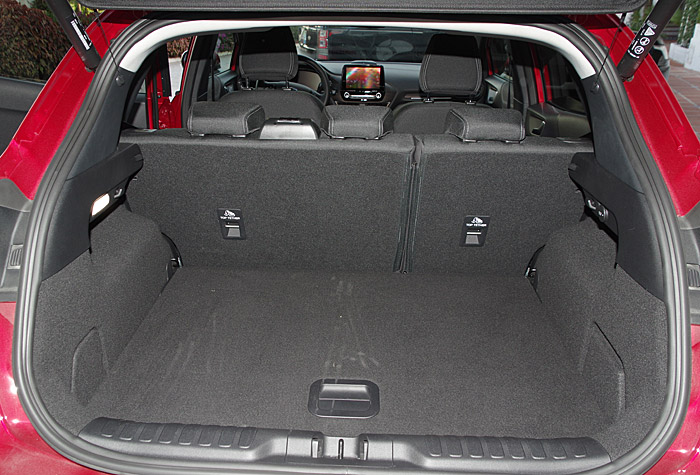 ford puma trunk space